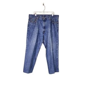 Levi's 550 Classic Relaxed Blue Denim Jeans Mens